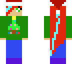 red hair chrismas version