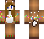 reindeer girl brown hair