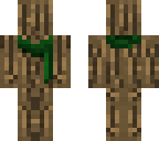 tree with a scarf