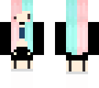 two colored hair