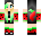 watermelon wolf girl