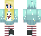 winter girl edit