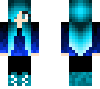 blue girl