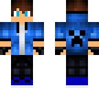 blue jacket boy