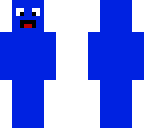 blue man