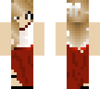 candy cane prom girl