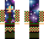 christmas edit of galaxy girl