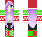 christmas skin edit