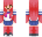 crimson anime girl alex model
