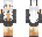 cute white bunny girl edit