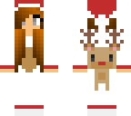 fixed reindeer girl