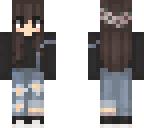 girl w overalls