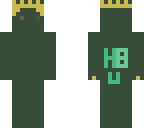 green face