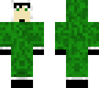 green snowsuit 