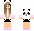 pink panda girl