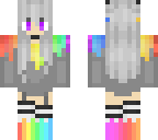 rainbow girl