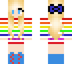 rainbow girl