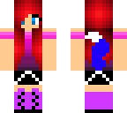 red hair wolf girl