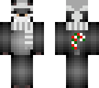 silver xmas bear