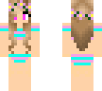 summer cotten candy girl