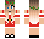 tumblr girl - cute santa outfit