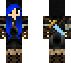 blue girl