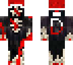 christmas bloody skeleton