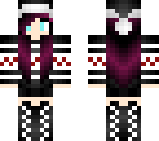 christmas goth girl