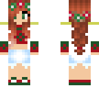 christmasified summer red girl