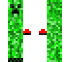 creeper with pokeball
