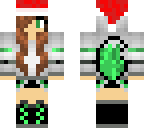 emerald girl xmas version