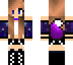 galaxy wolf girl