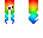 hair base that is rainbow