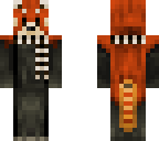 red panda with scarf