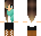 skin edit of a girl