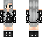 black and white night