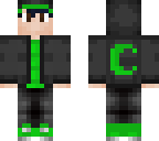 black-green jacket