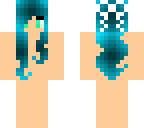 blue hair base female