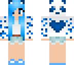 blue panda