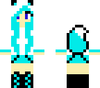 blue wolf girl