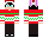 christmas bunny boy