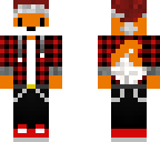 christmas fox girl 2016