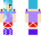 cute blue girl