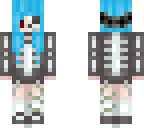 emo skele girl