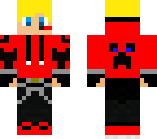 flame lions skin with different gloves