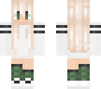 green and white blonde