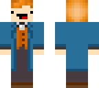 newt orange hair