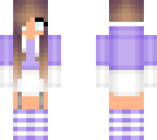 purple sweater