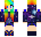 rainbow girl