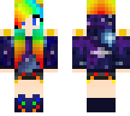 rainbow girl